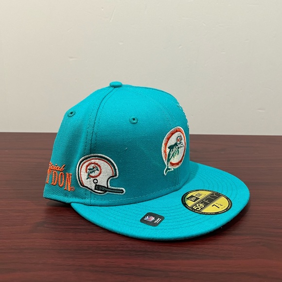 New Era x Just Don, 59Fifty Fitted Hat, Miami Dolphins - Picture 2 of 12